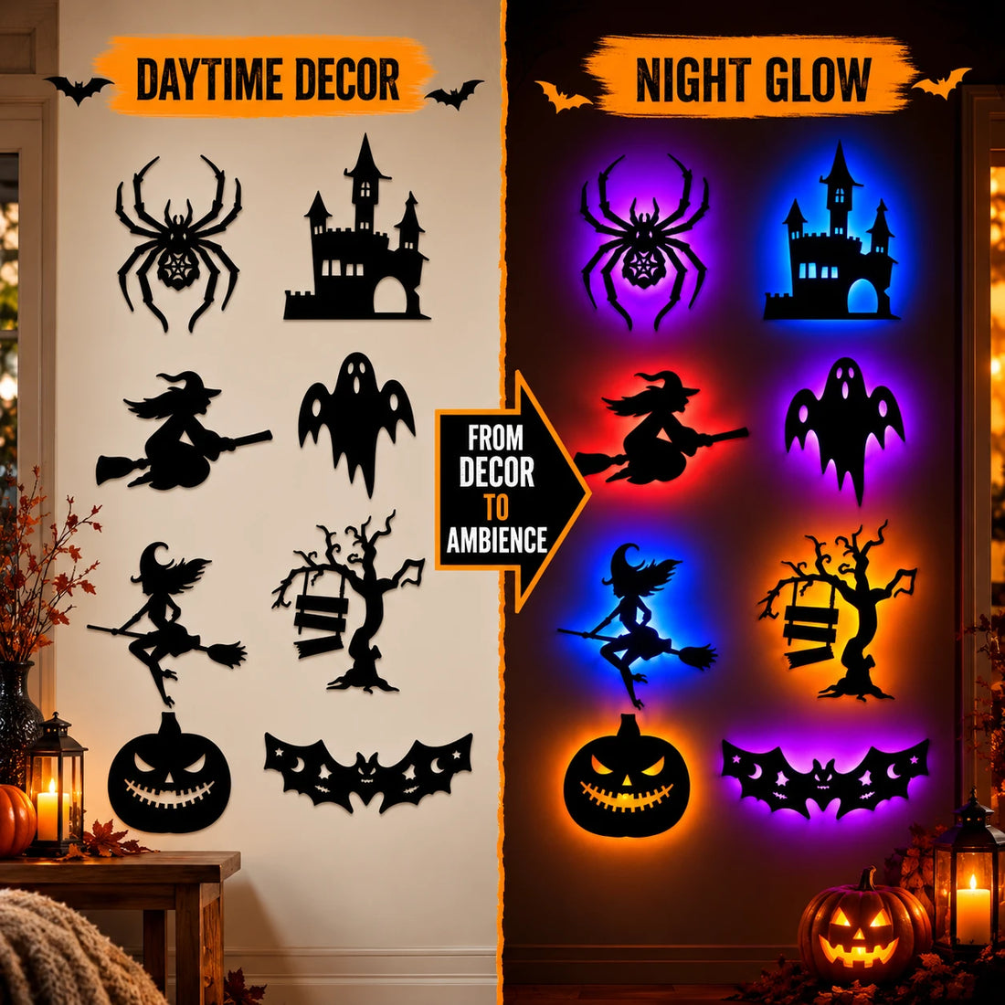 Night Light Wall Spirits