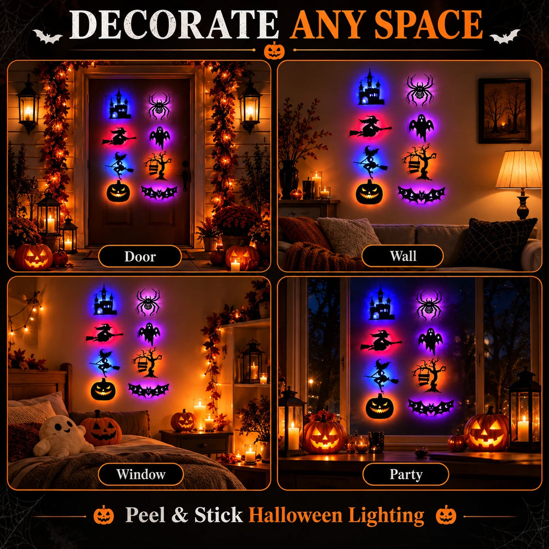 Night Light Wall Spirits